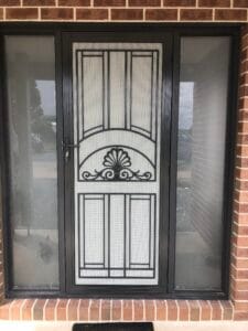 Aluminium casting doors