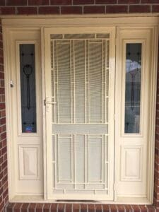 Aluminium casting doors