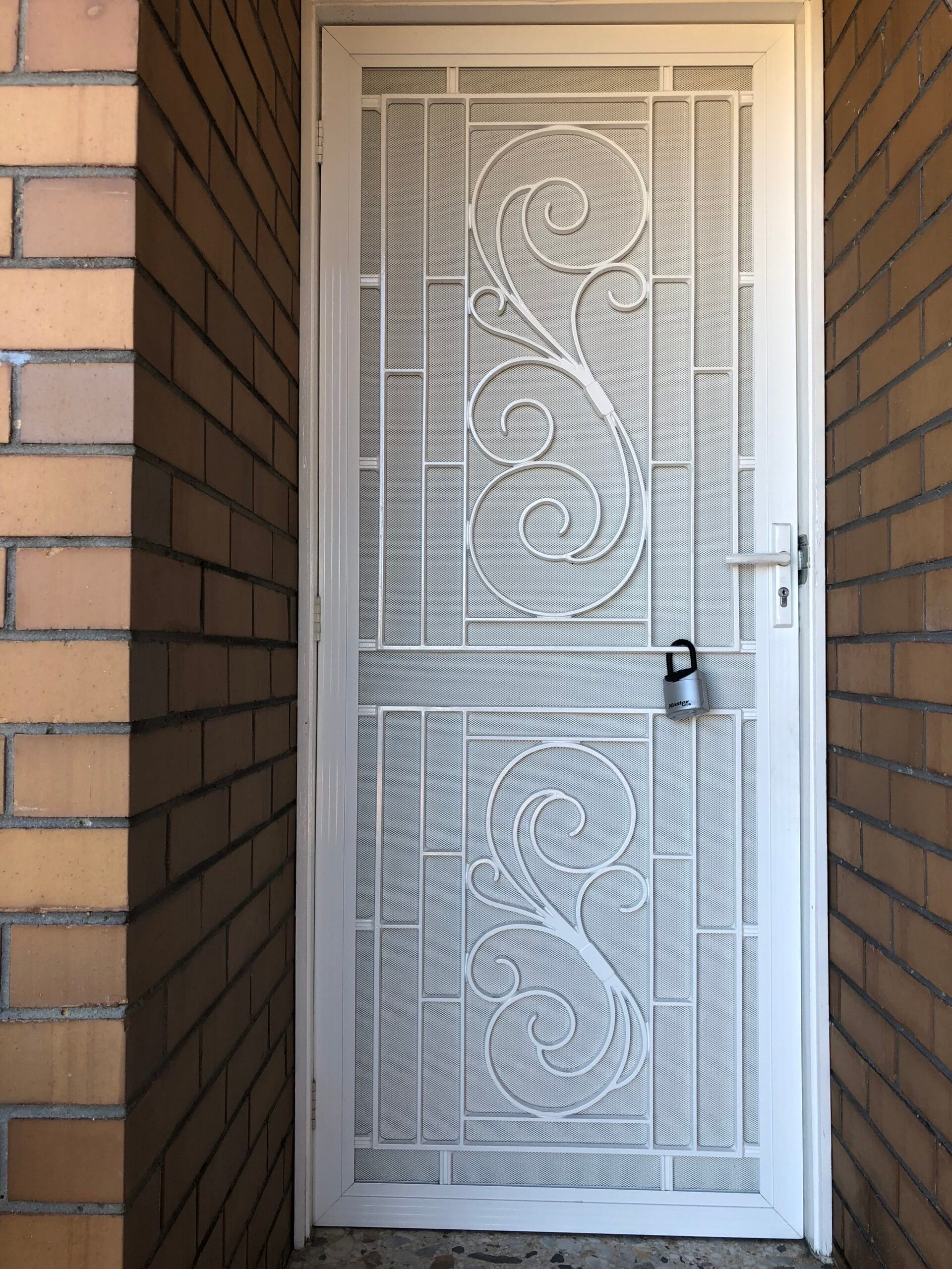 Aluminium casting doors