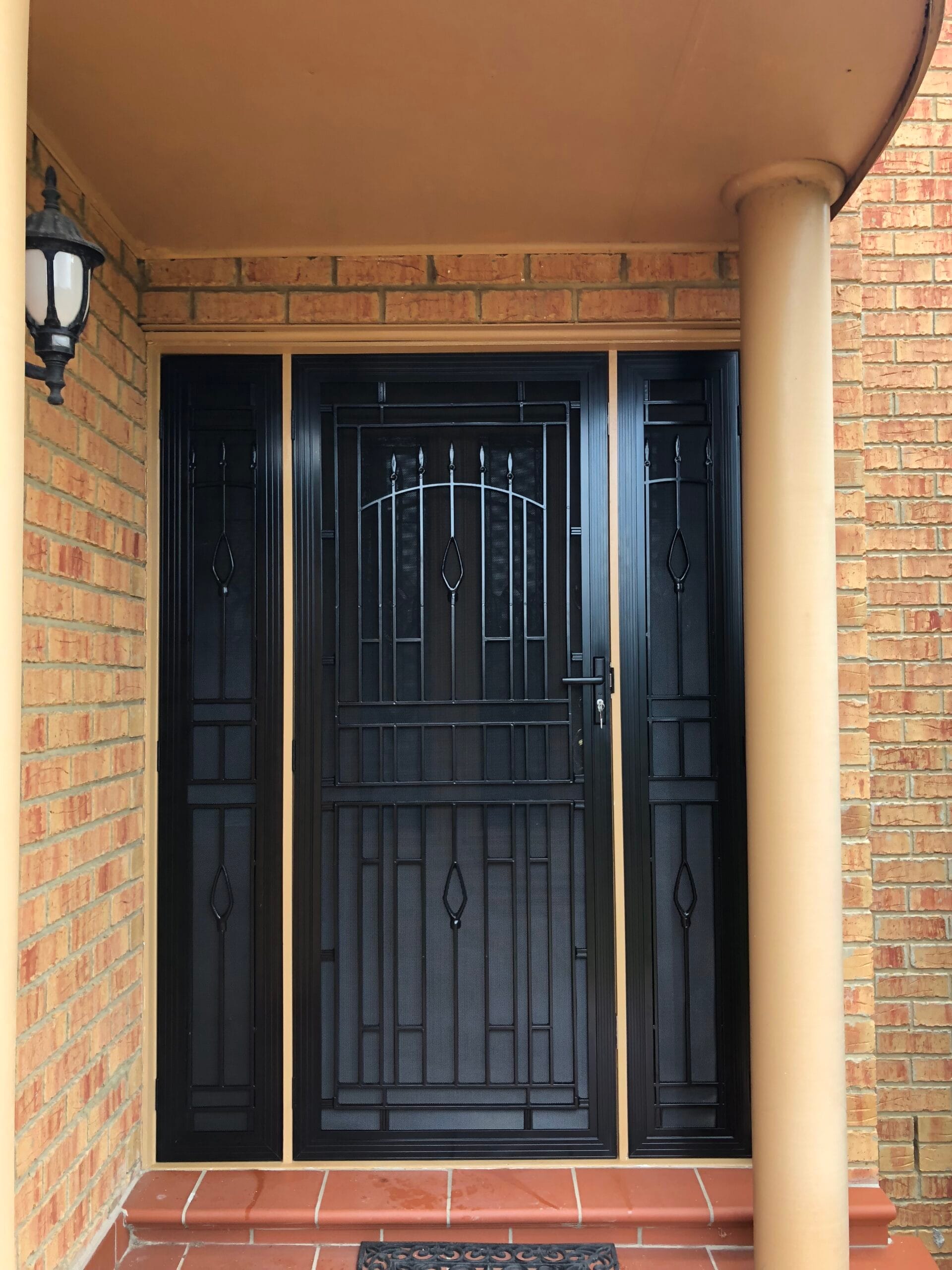 Aluminium casting doors