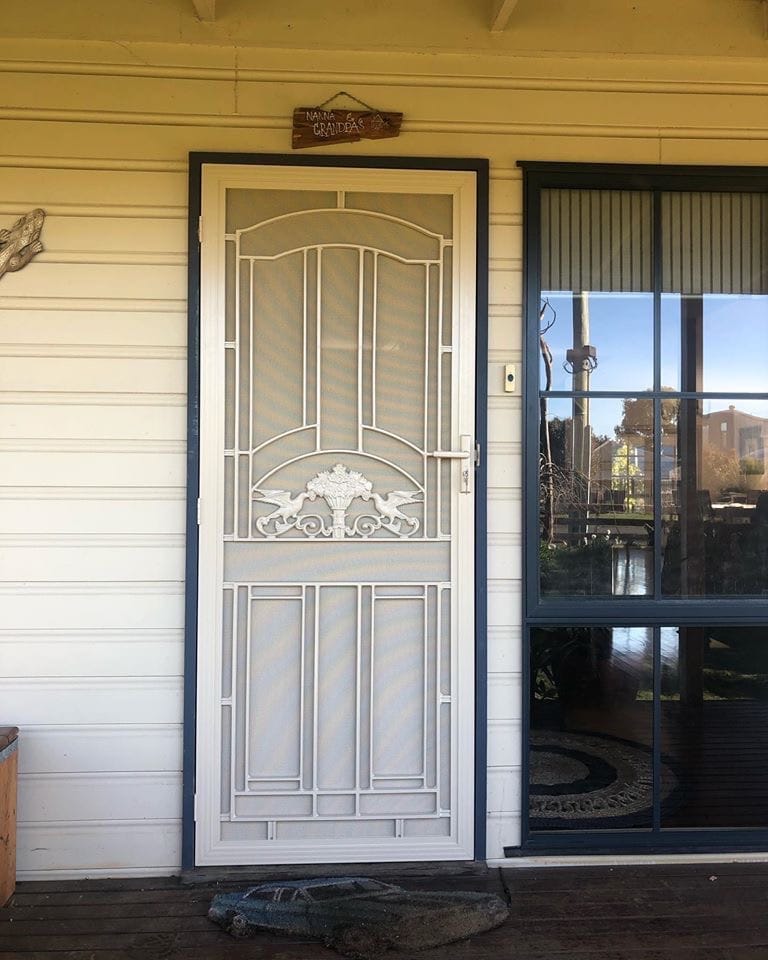 Aluminium casting doors