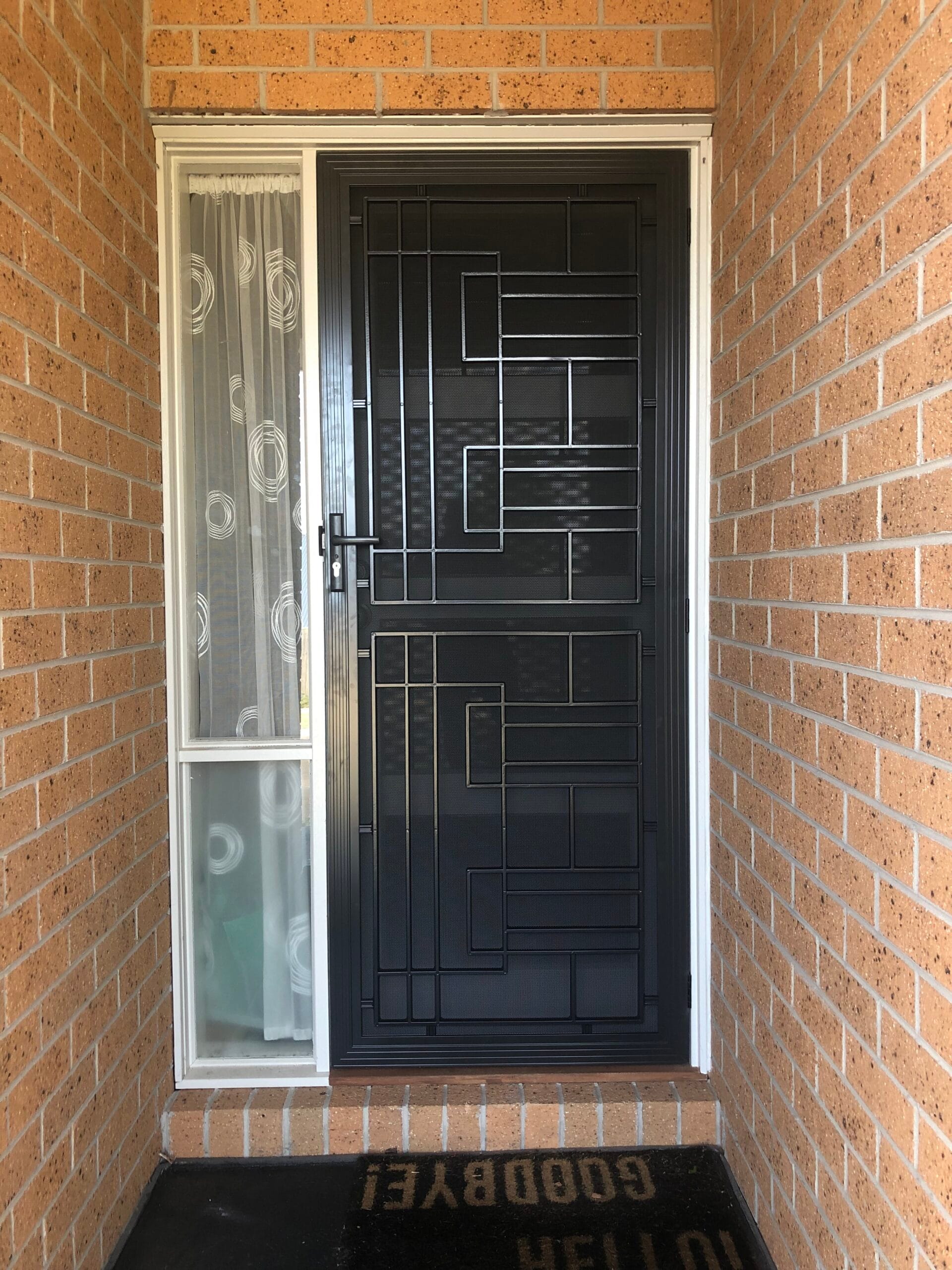 Aluminium casting doors