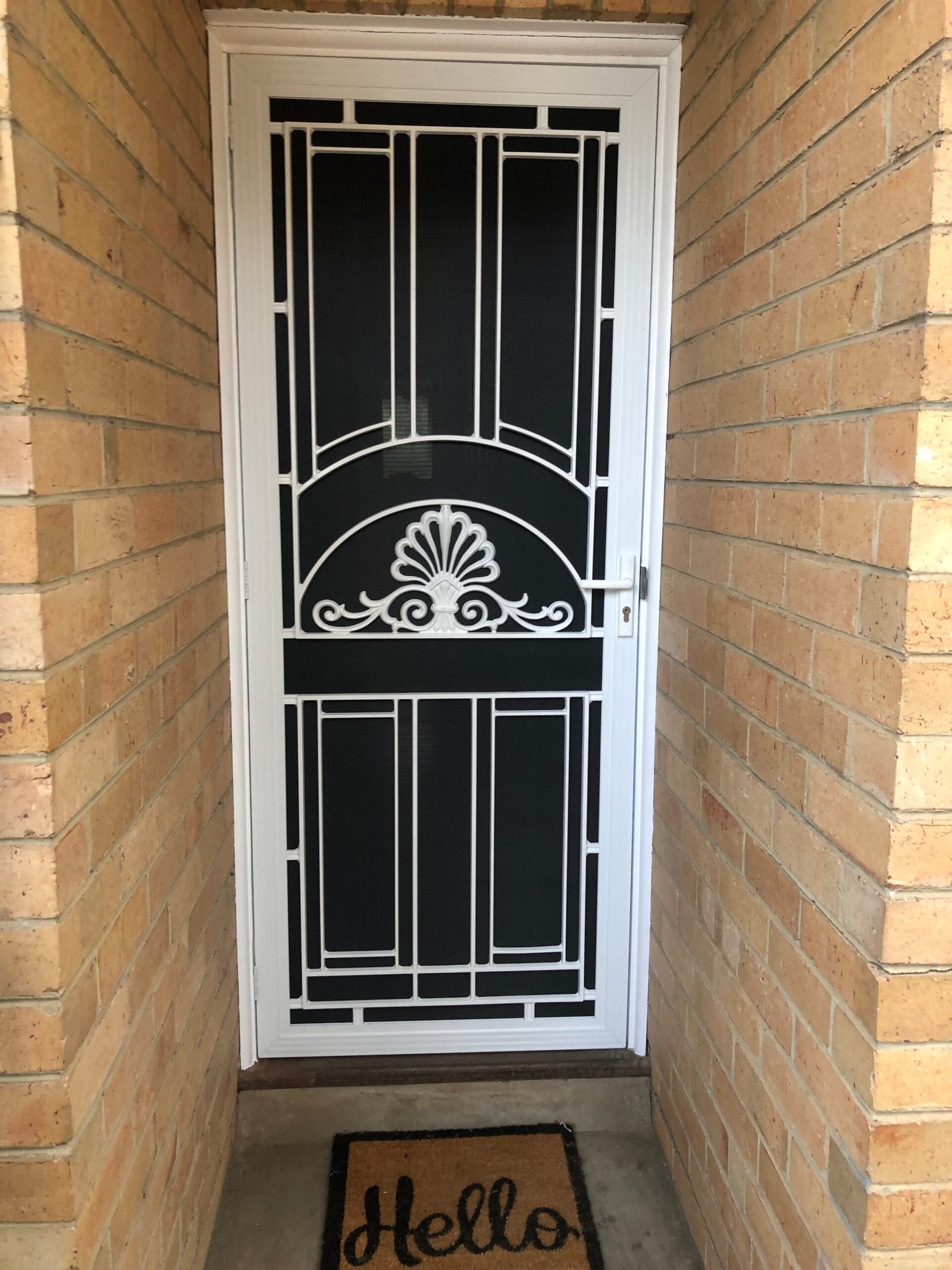 Aluminium casting doors
