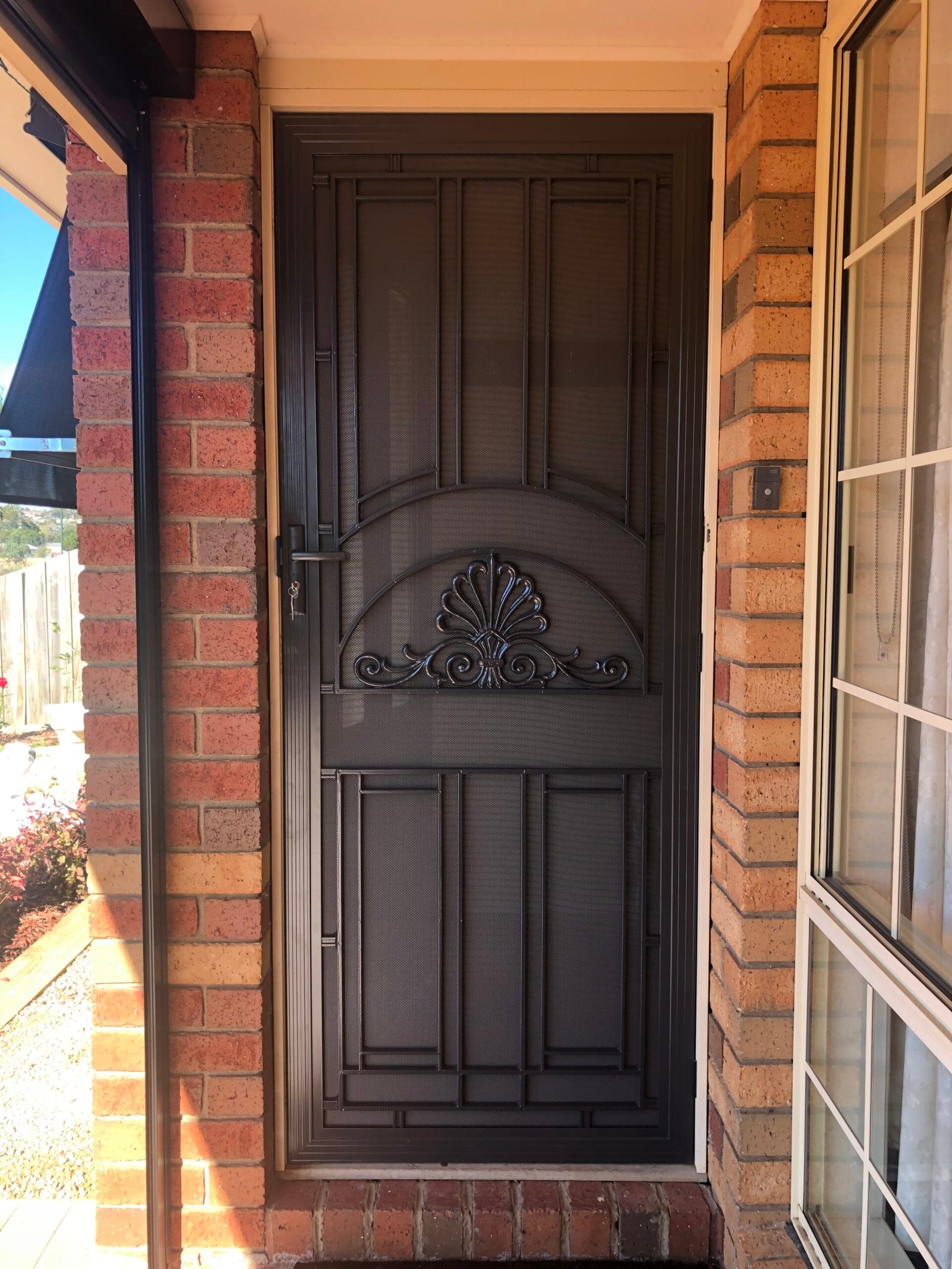 Aluminium casting doors