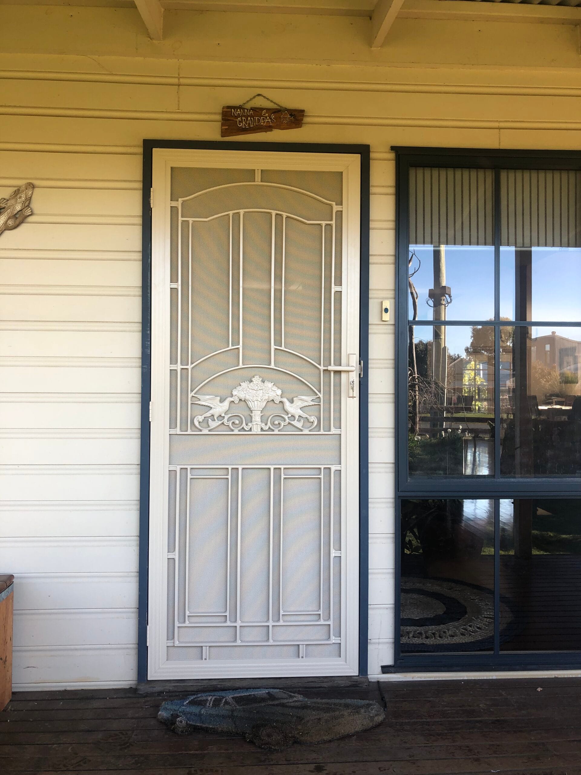 Aluminium casting doors